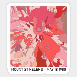 Mount Saint Helens Sticker